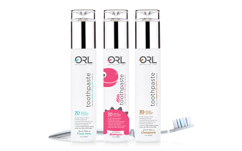 Toothpaste made with ORGANIC Xylitol & natural ingredients