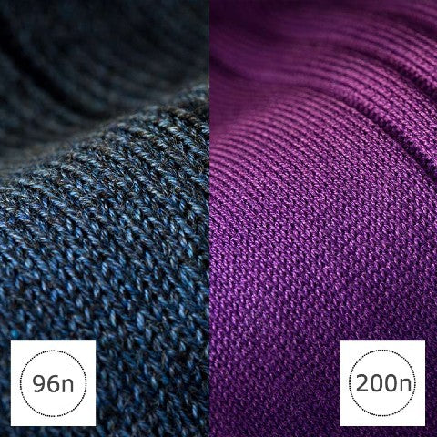 200n thread count vs 96n thread count - hipswan socks uk
