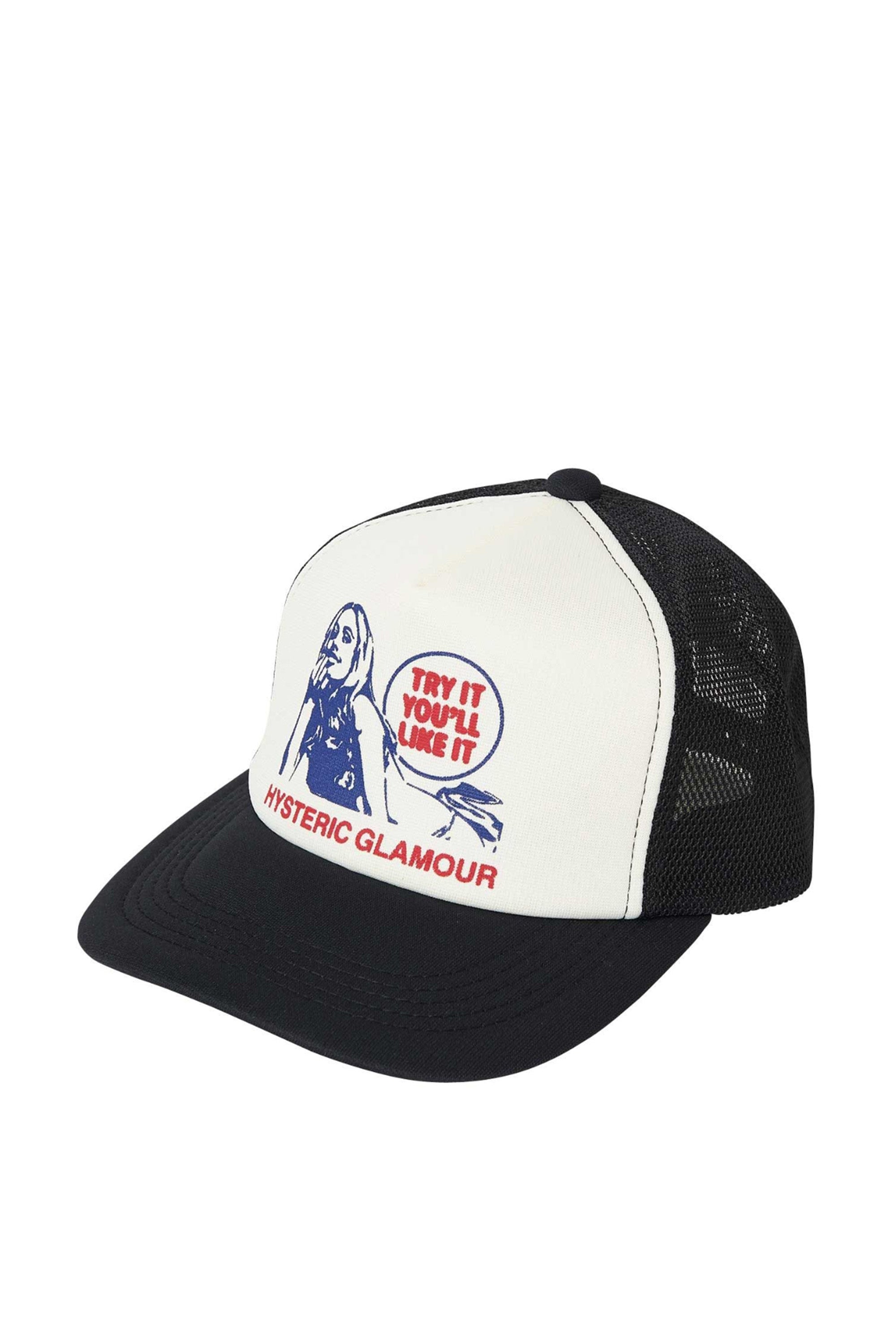 HYSTERIC GLAMOUR SS23 TRY IT YOU'LL LIKE IT MESH CAP