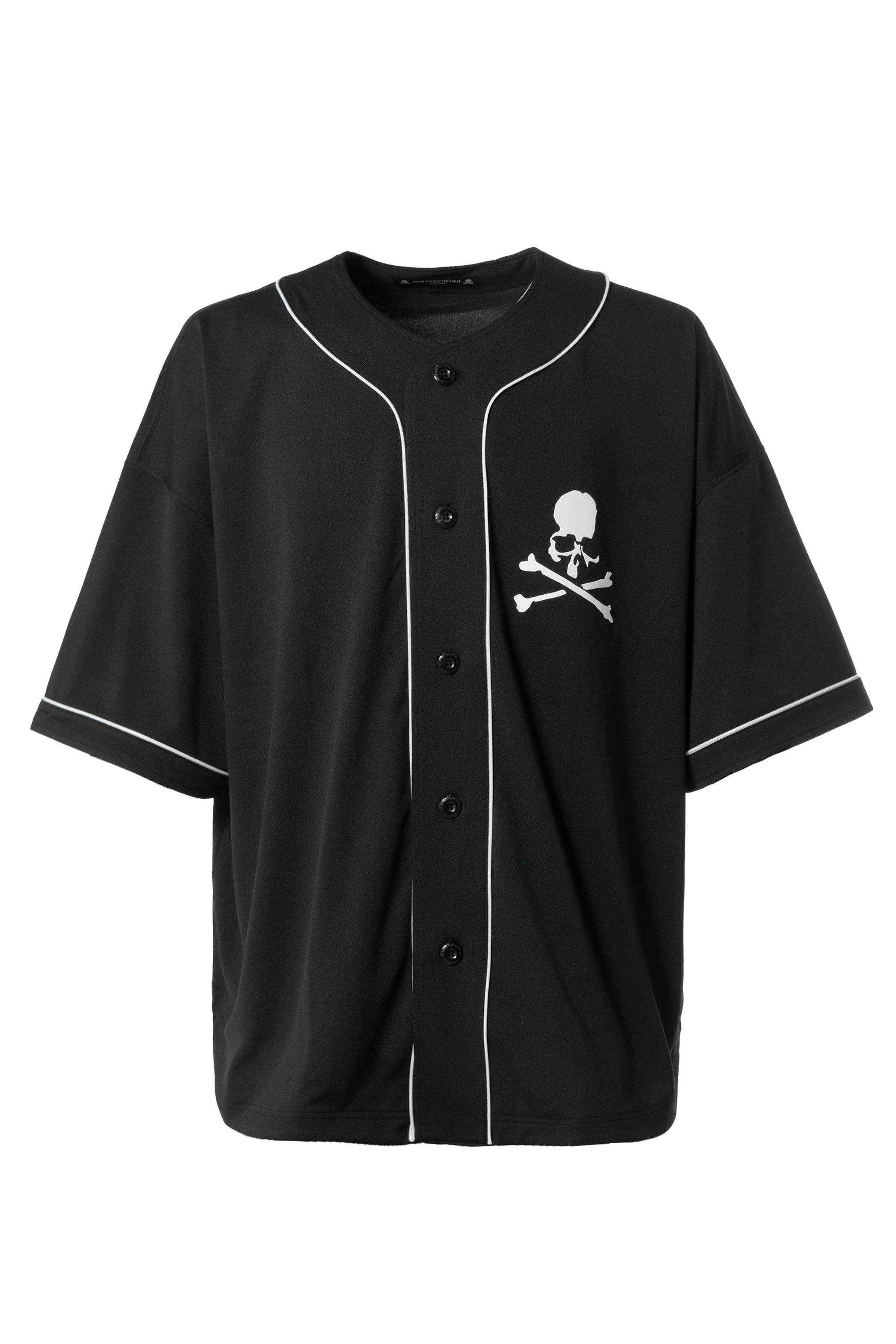 Mastermind JAPAN SS23 BASEBALL TEE (BOXY FIT) / BLK - NUBIAN