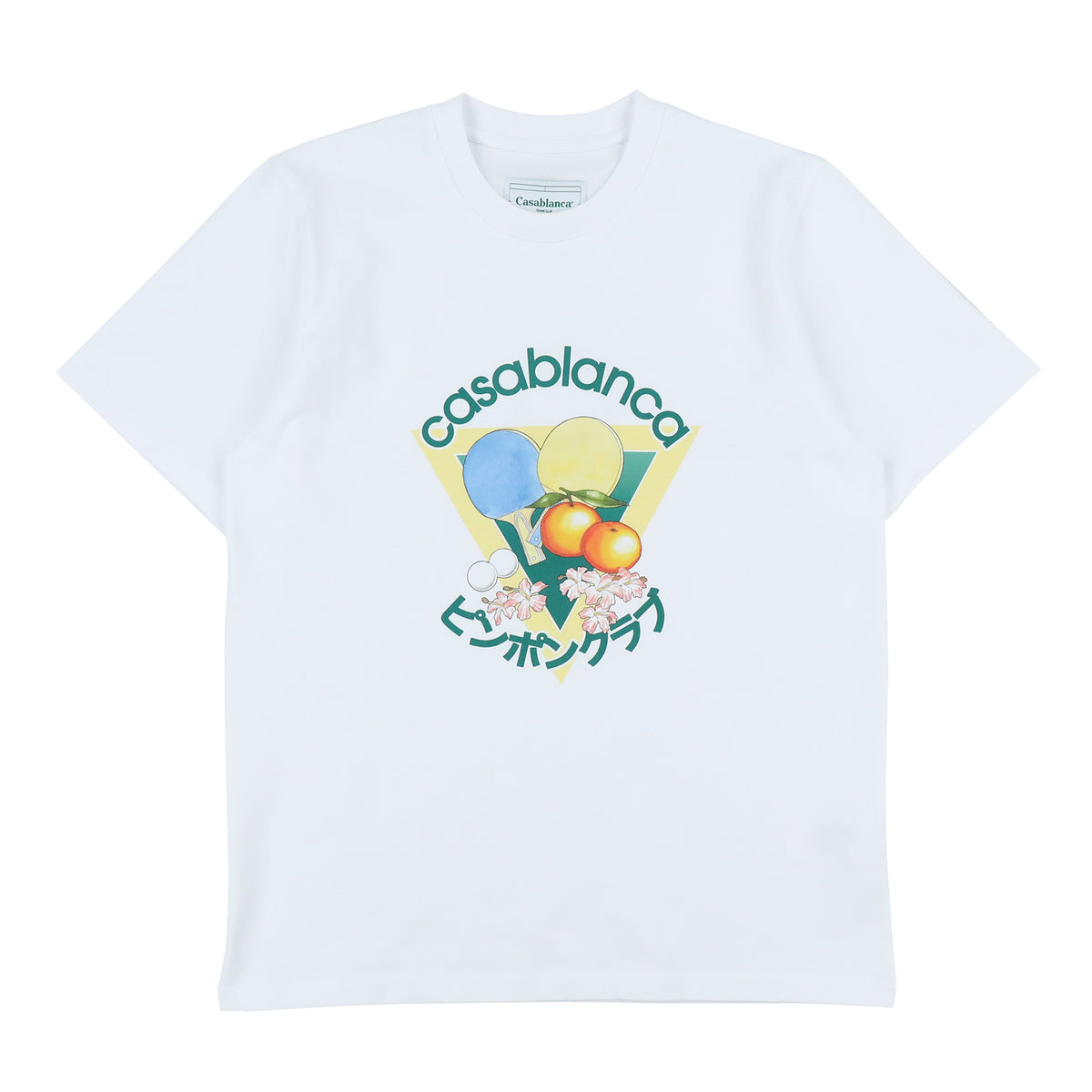 Casablanca Printed Ss Slik Shirt カザブランカ