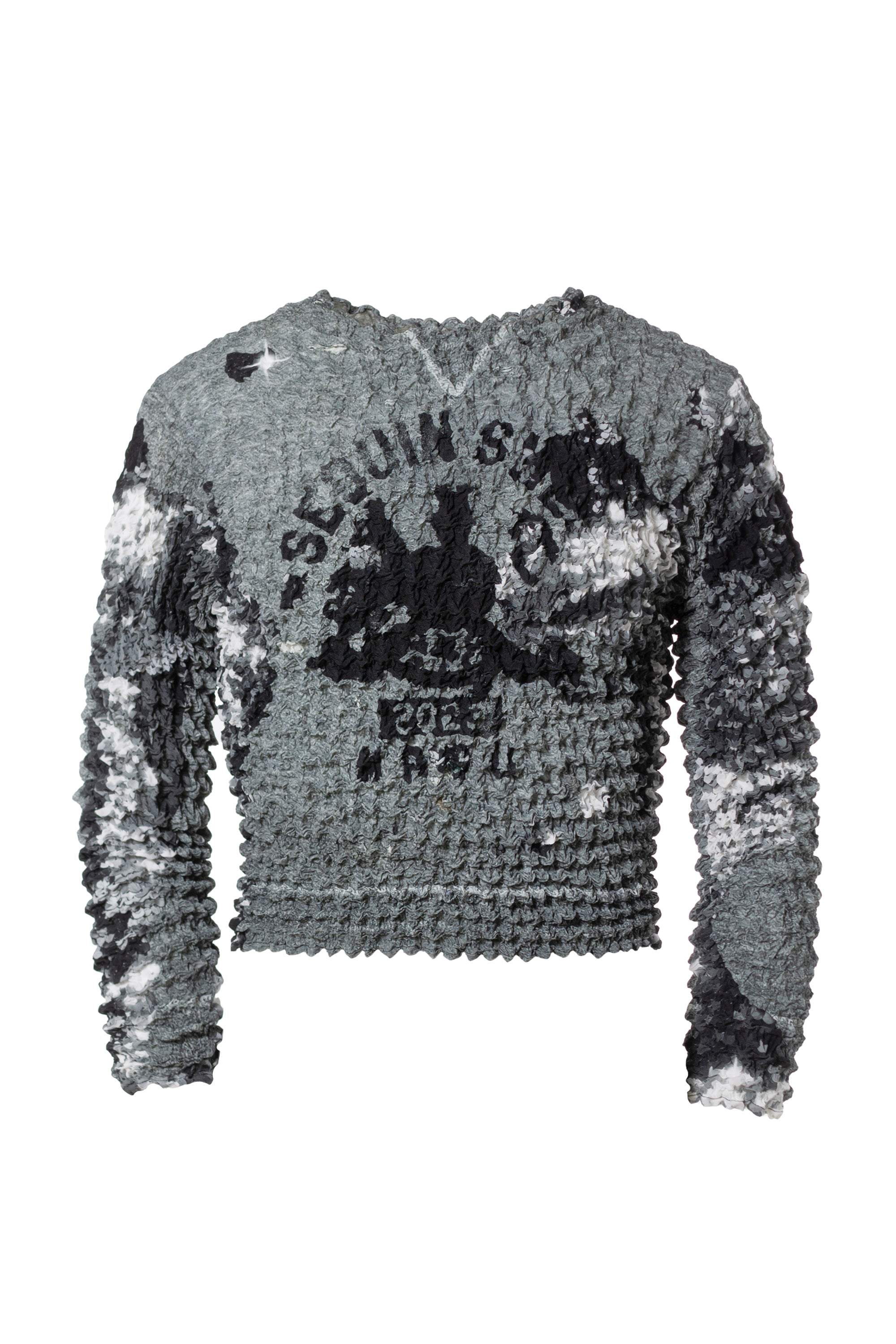 MASU SS23 POPCORN SWEATSHIRT / GRY - NUBIAN