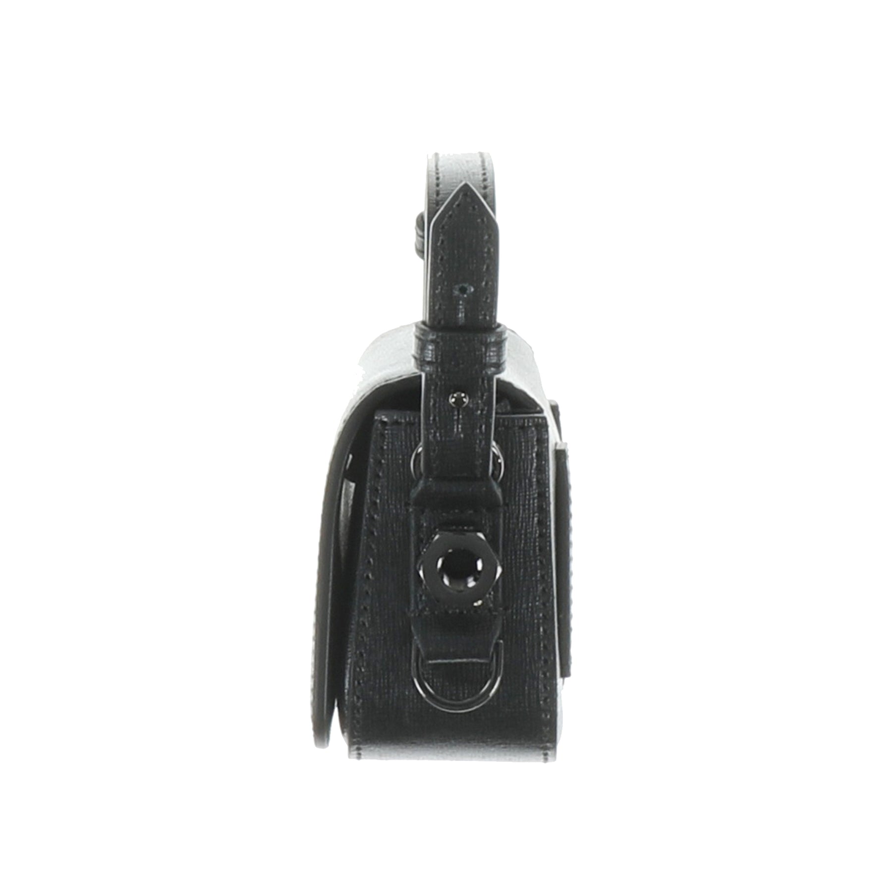 DIAG BABY FLAP BAG / BLK WHT