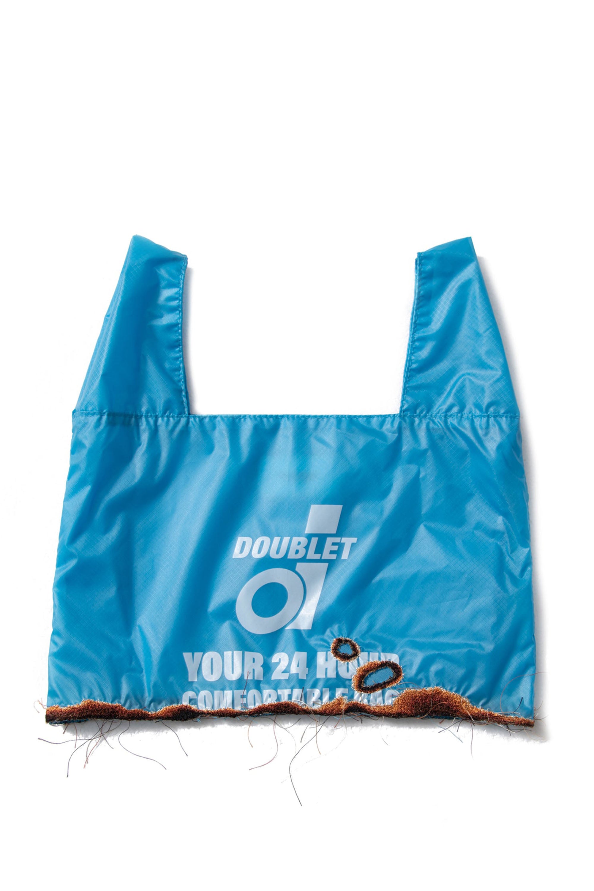 doublet doublet【ダブレット】BURNING EMBROIDERY SUPERMARKET BAG