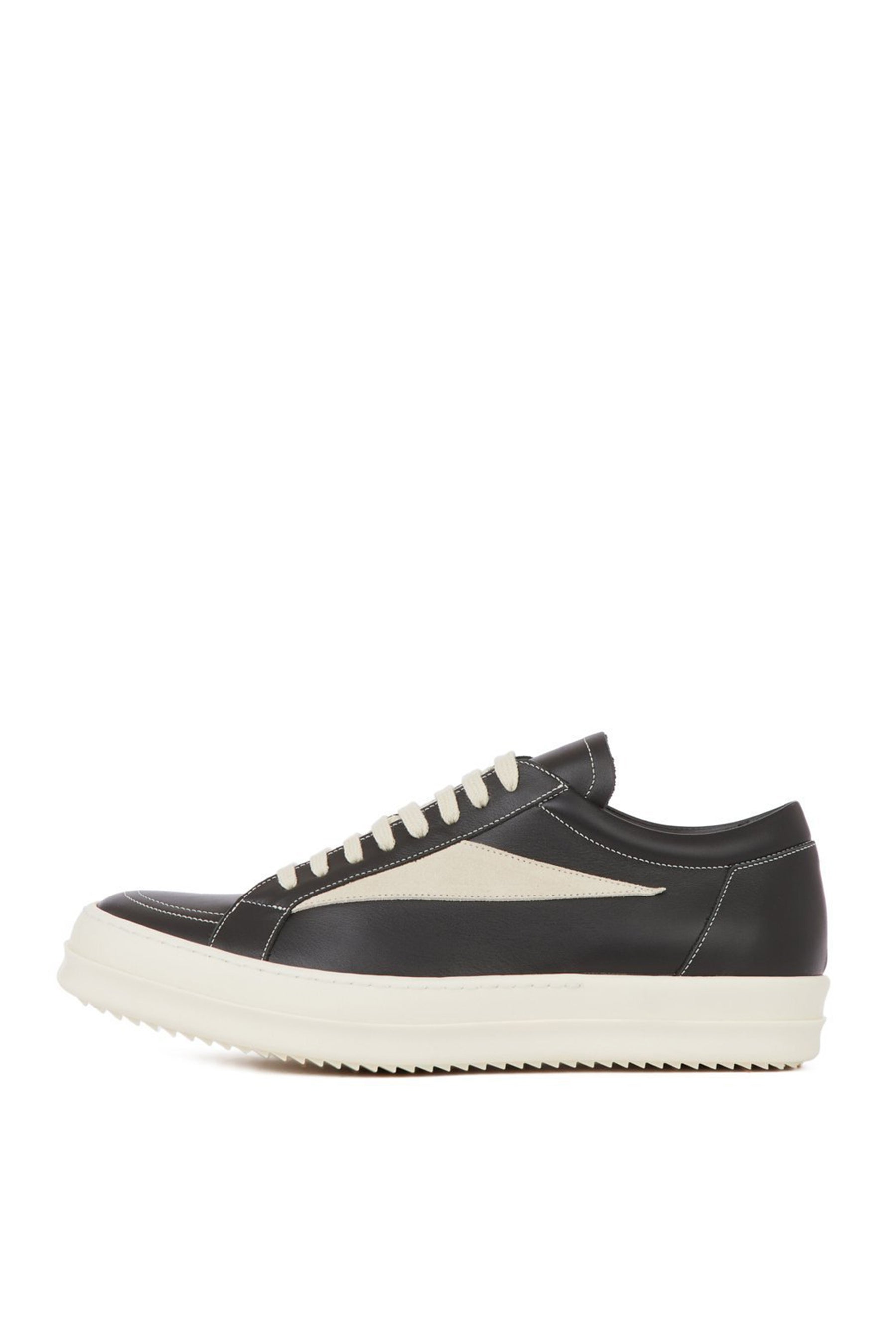 Rick Owens SS23 VINTAGE SNEAKS / BLK - NUBIAN