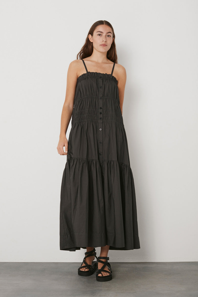 Luz - Varied gathering cami dress