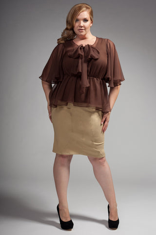 The Emma Skirt |Tan