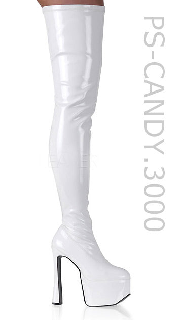 6 inch thigh high boots