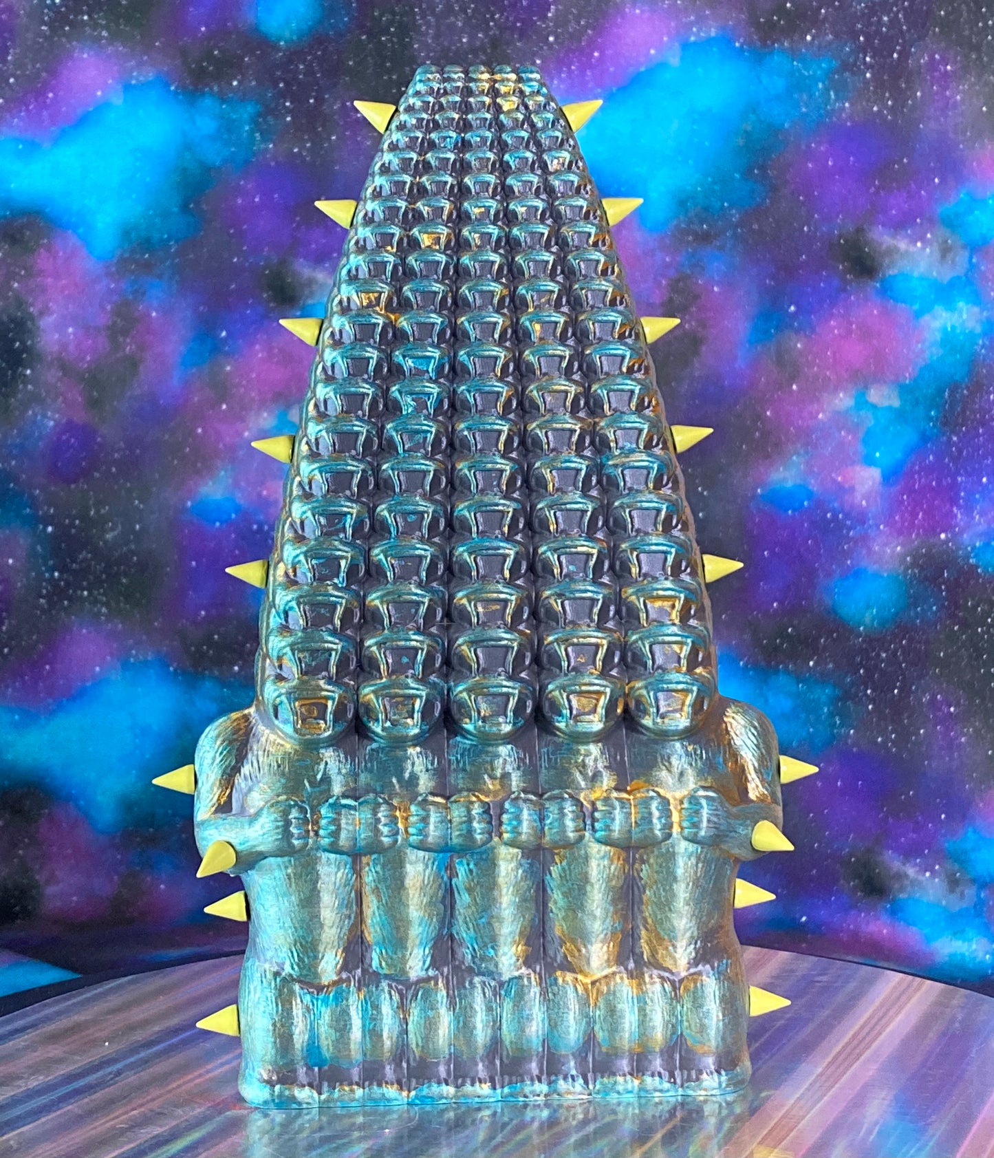 100 Head Ape: Silver/Gold/Blue