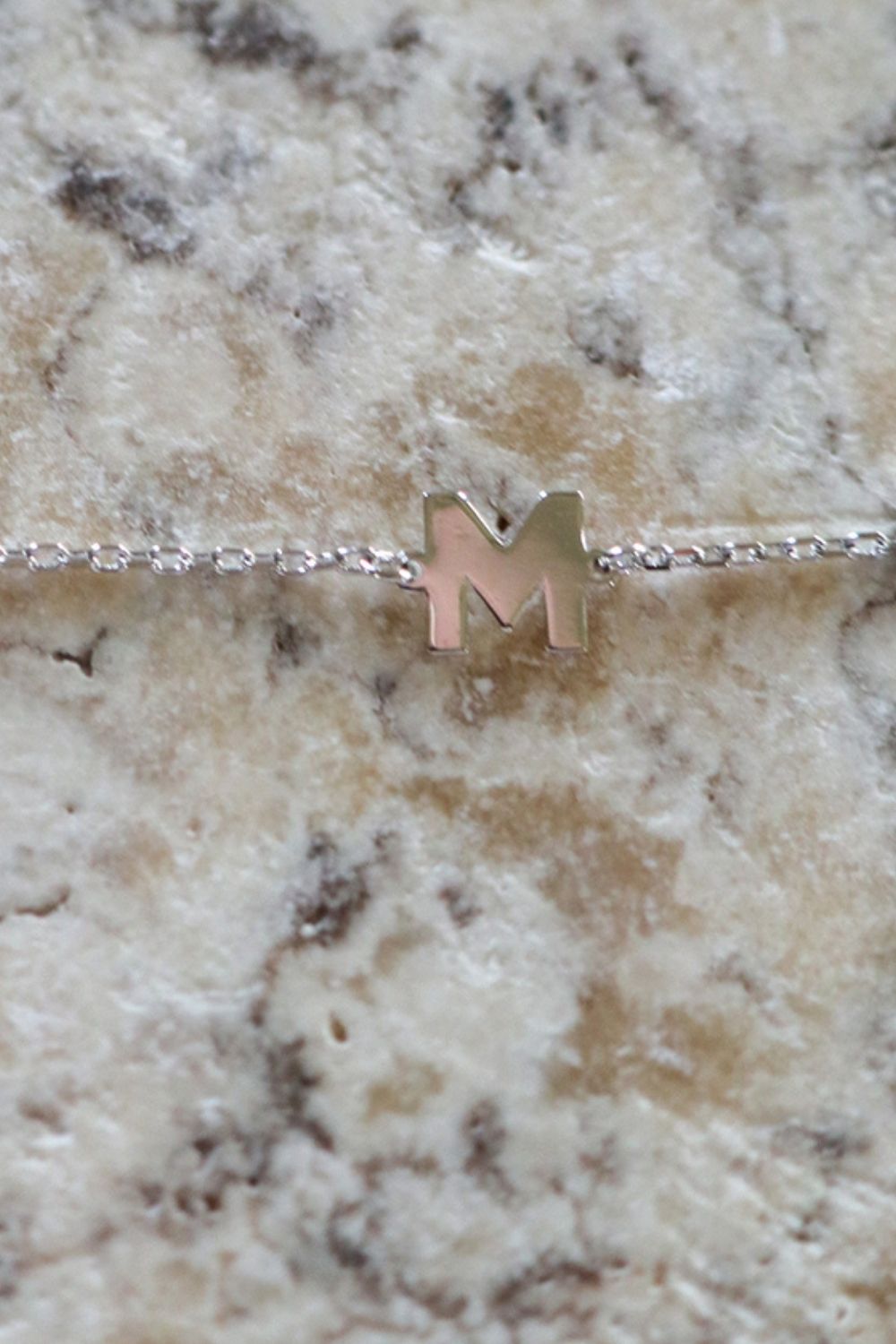 Initial Bracelet Silver - Kabana Shop