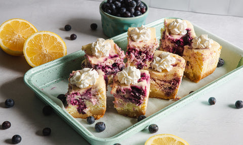 keto blueberry lemon cheesecake