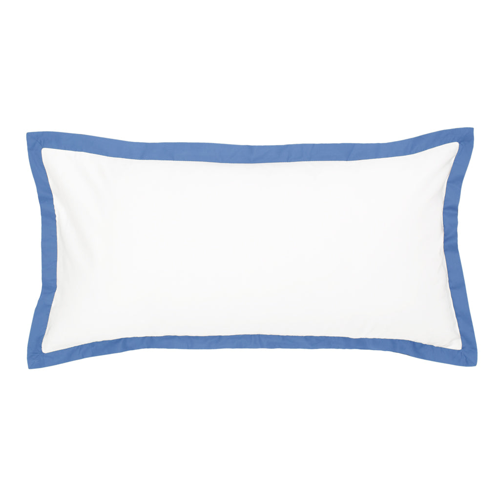 Bedroom inspiration and bedding decor | The Linden Capri Blue Throw Pillow Duvet Cover | Crane and Canopy