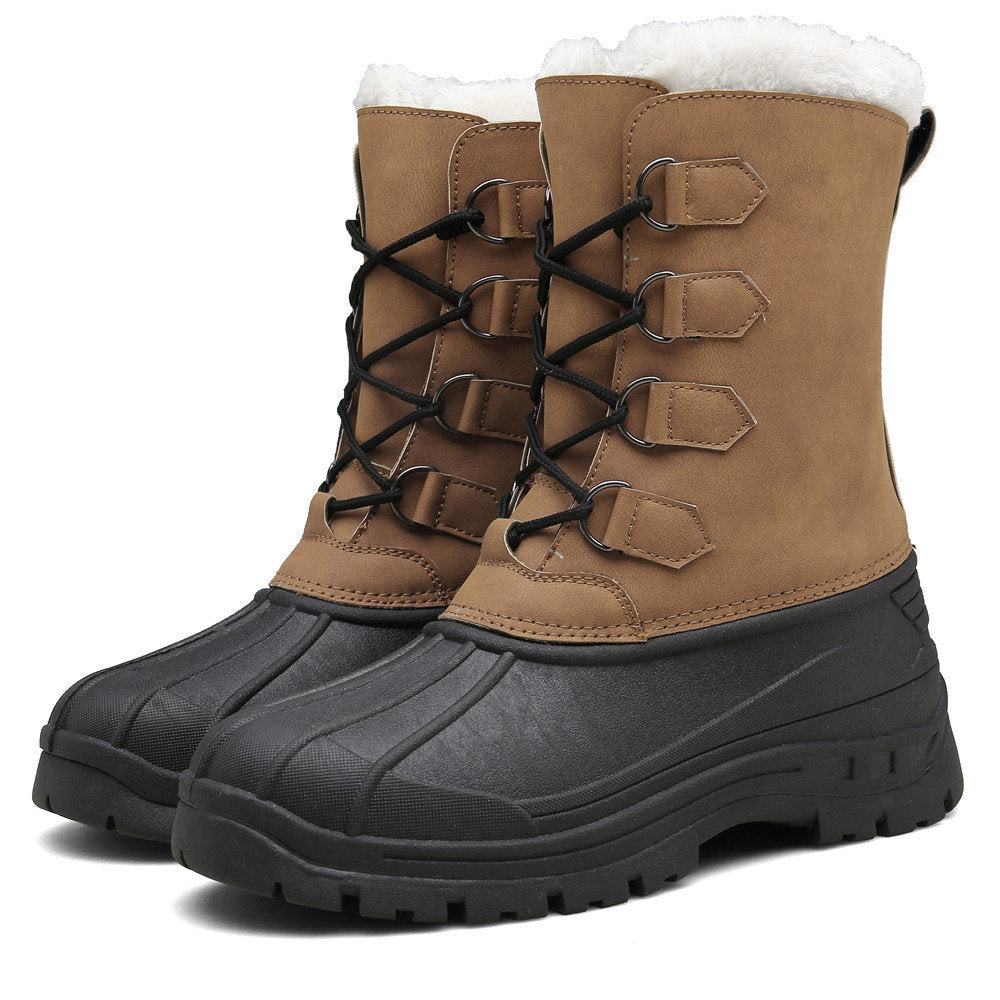 slip resistant snow boots