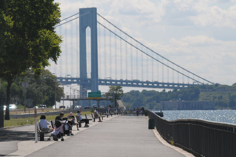 Verrazano Bridge shore park