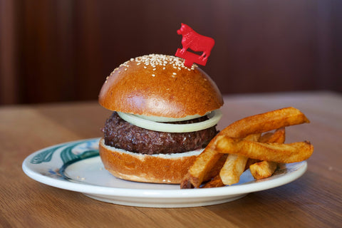 Peter Luger's burger