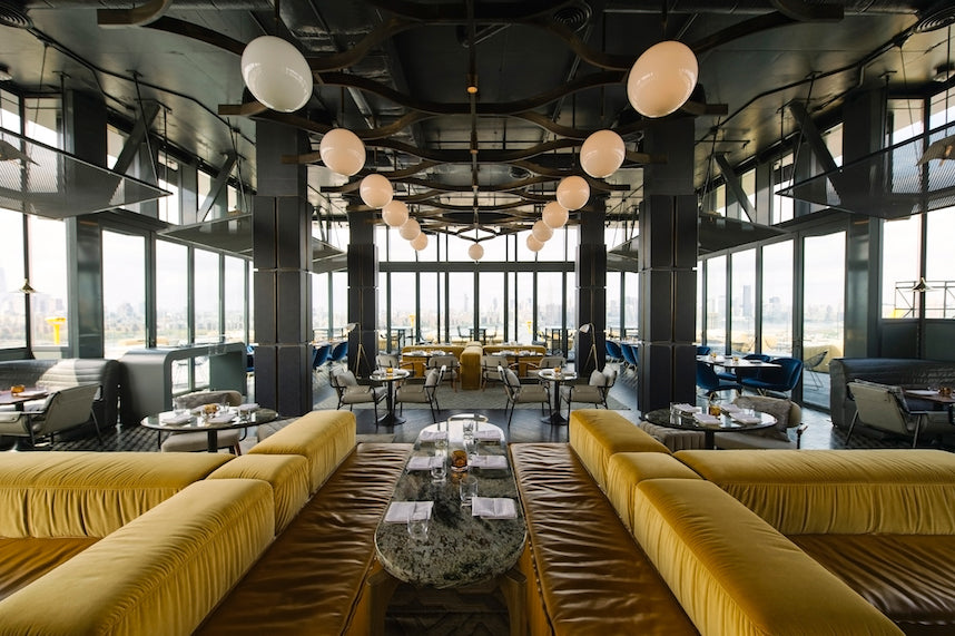 The views are amazing at The William Vale's Westlight. Photo: Eater
