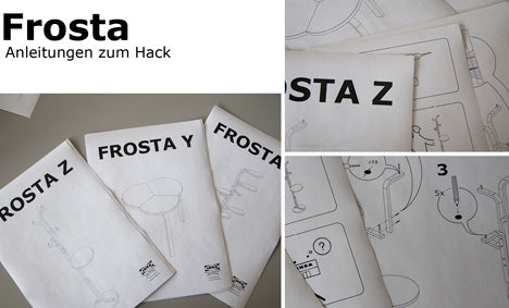Panylfaves Frosta Collection Includes Hacked Ikea Instruction Manua