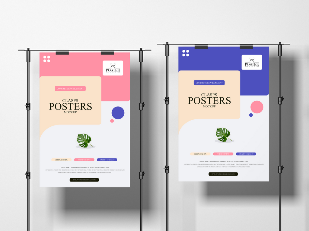 clasps poster mockup