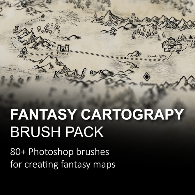 cartography brushes