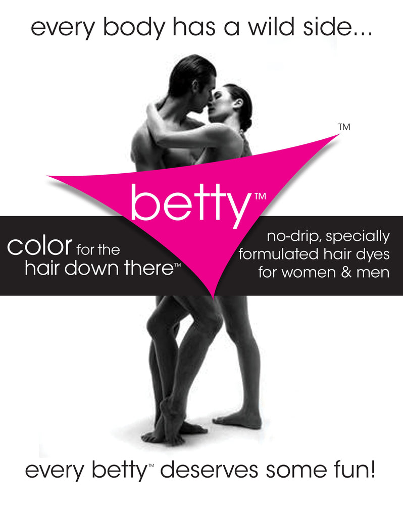 Betty Beauty Fun (Hot Pink) Betty - Color for The Hair Down There Hair
