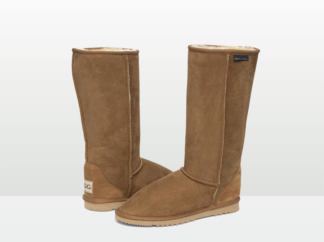 tall chestnut ugg boots