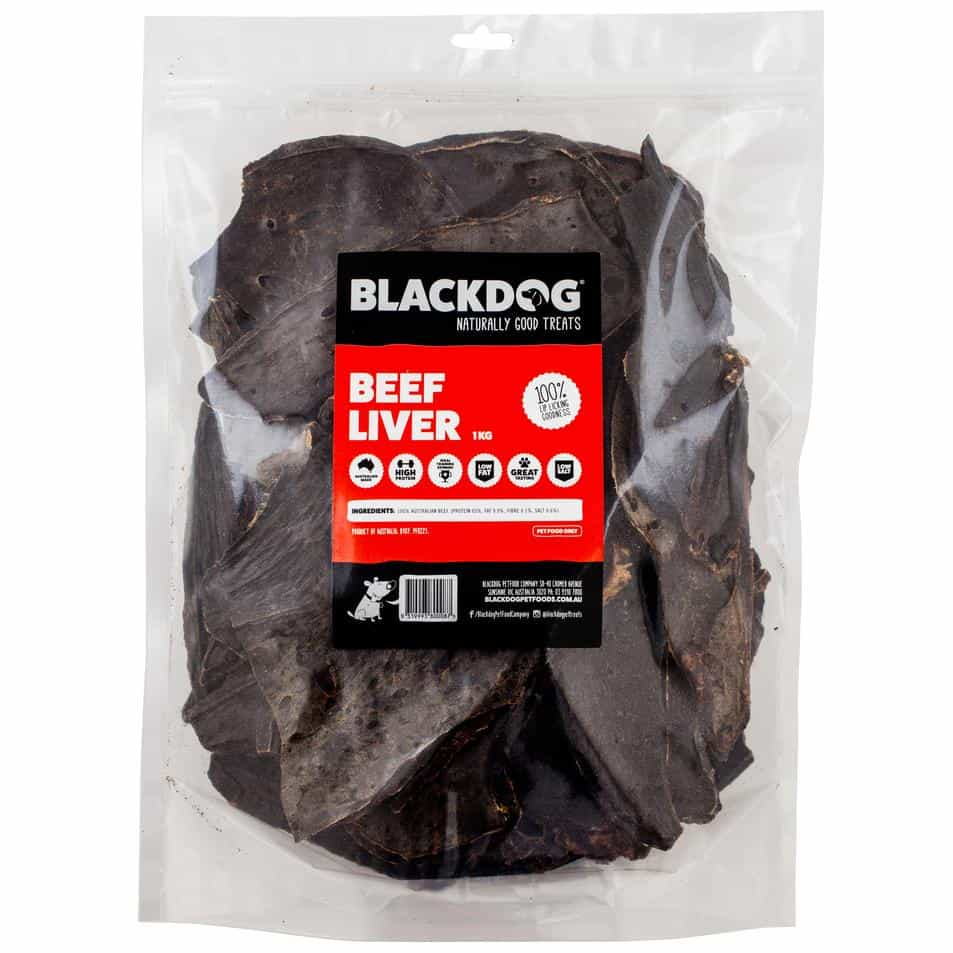 black dog liver treats