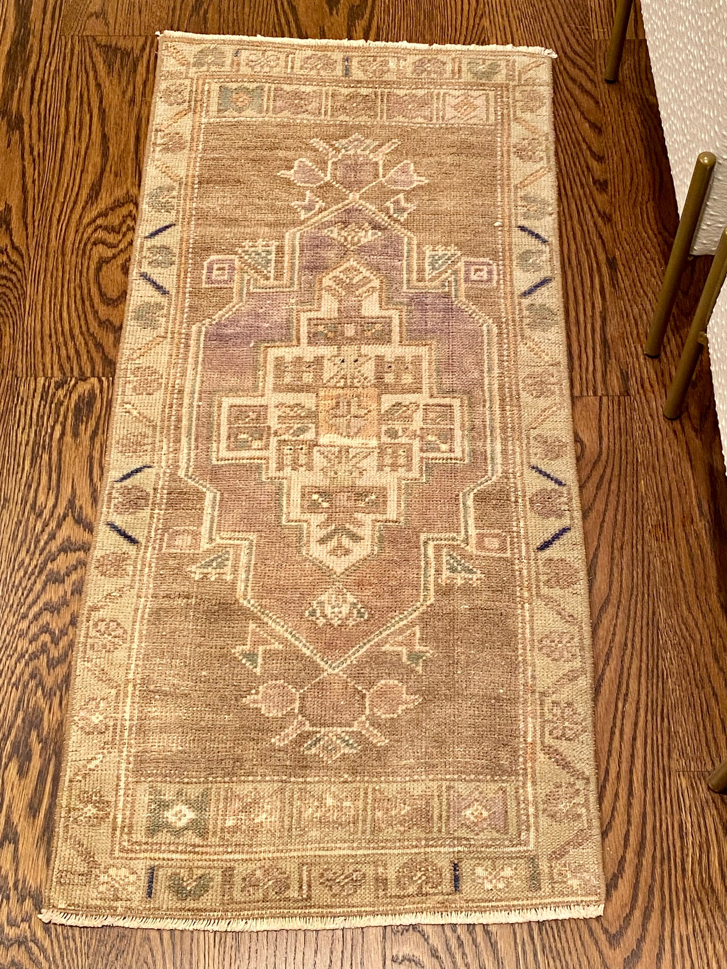 1’7”x3’5” Vintage Oushak Mat