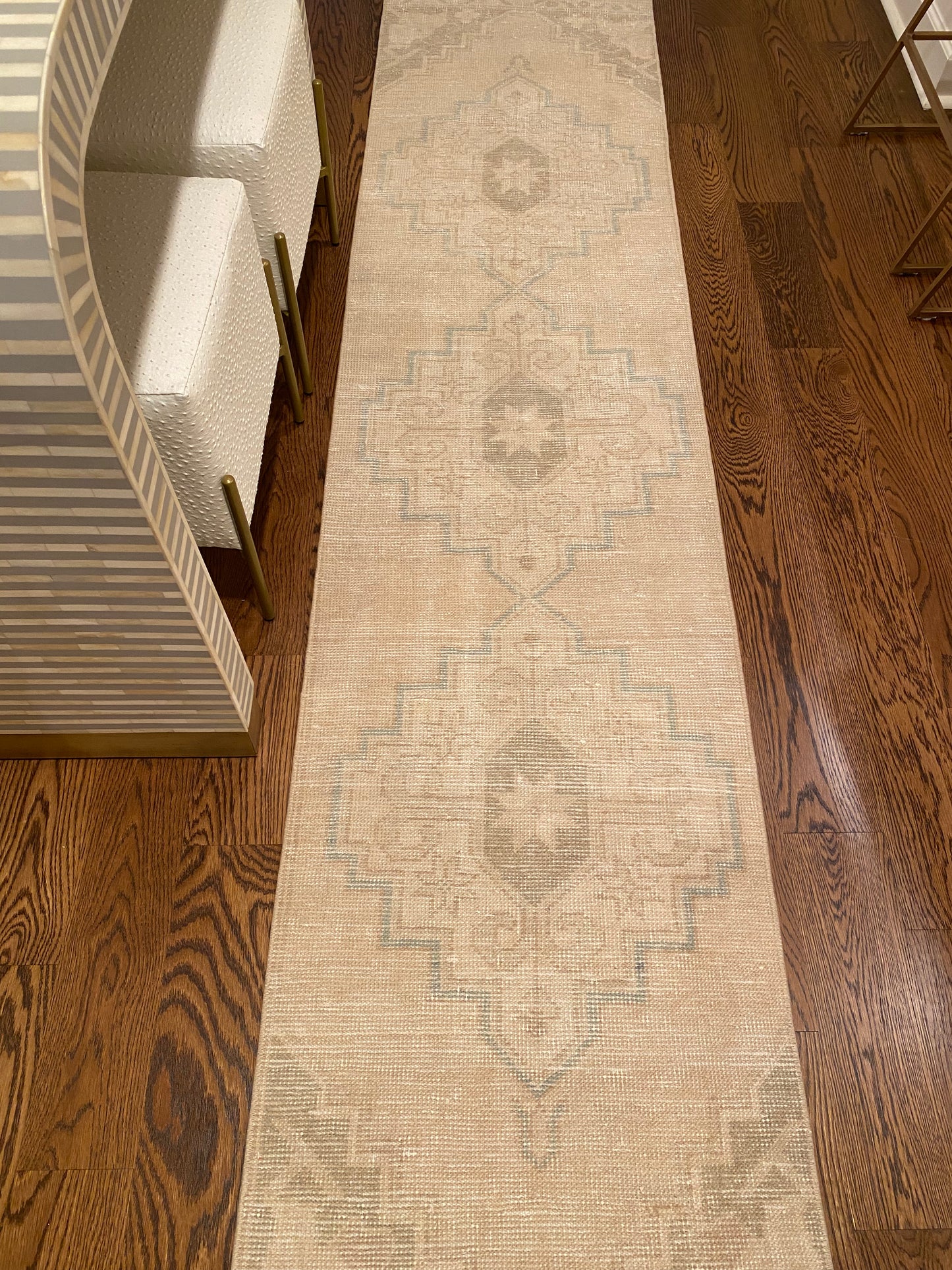 2’0”x9’4” Narrow Vintage Oushak Runner