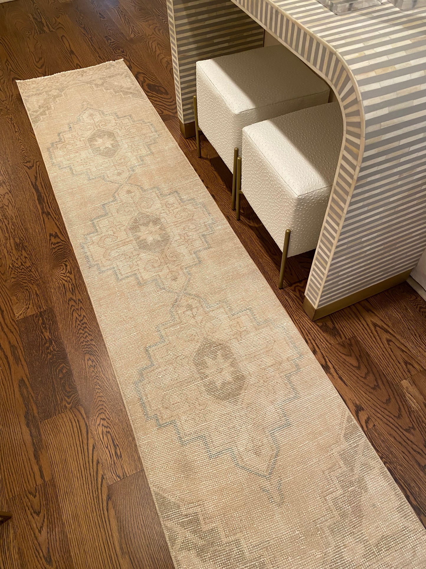 2’0”x9’4” Narrow Vintage Oushak Runner
