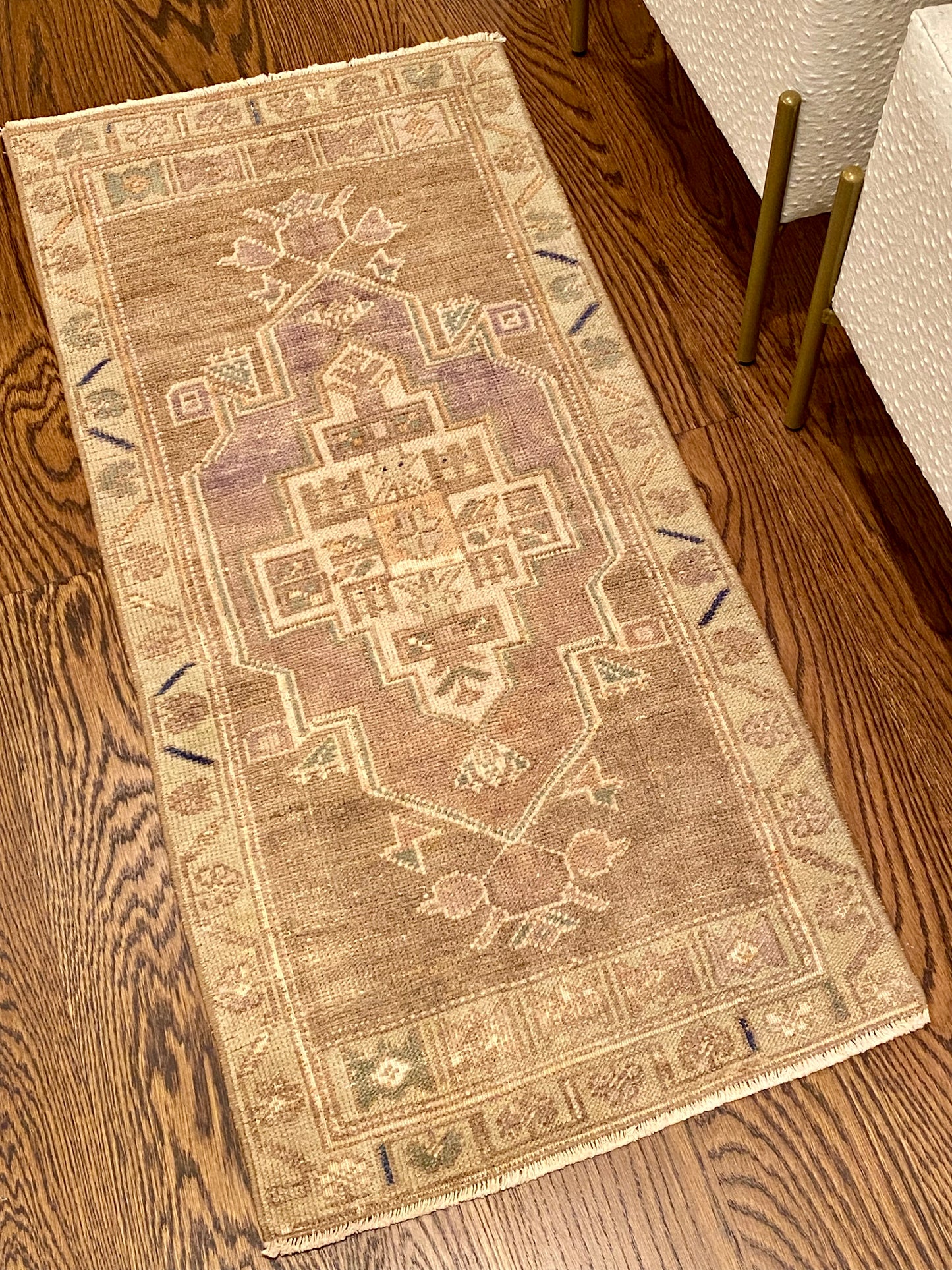 1’7”x3’5” Vintage Oushak Mat