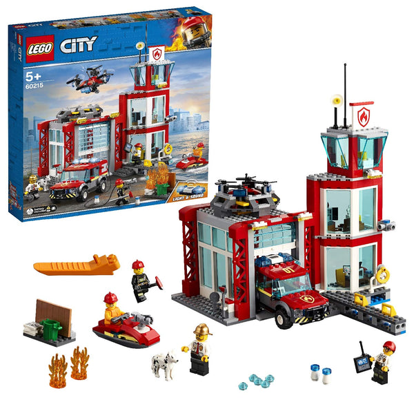 lego city fire station 60215