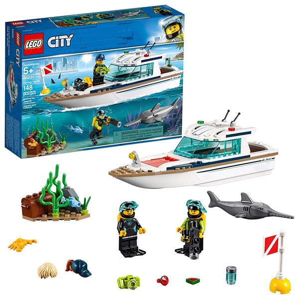 lego diving yacht