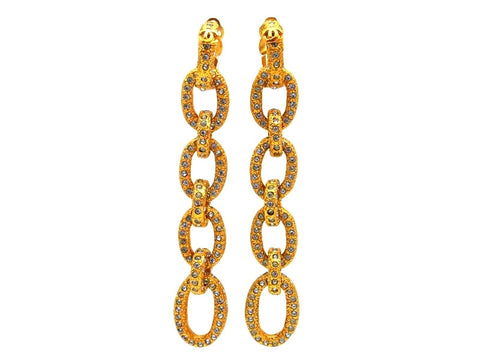 Chanel Hoop Earrings | Vintage Chanel earrings hoop | Vintage Five