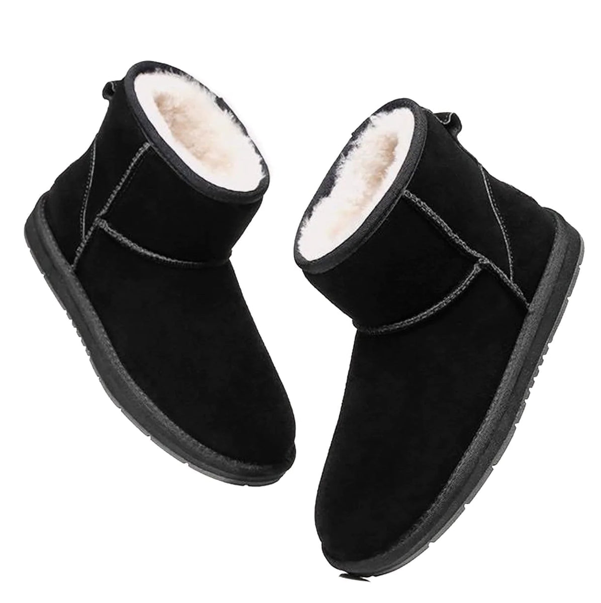 black suede ugg slippers