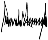 Donald Trump Signature-Star Statues