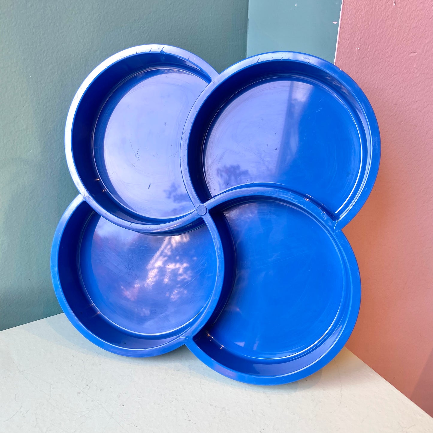 Vintage Dansk Swirl Serving Tray
