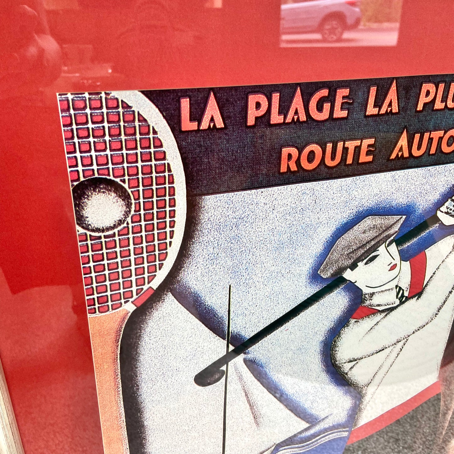 Vintage French Golf Print