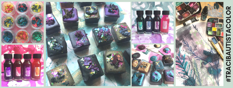 tracibautistaCOLOR collections handcrafted artisan ink + paint