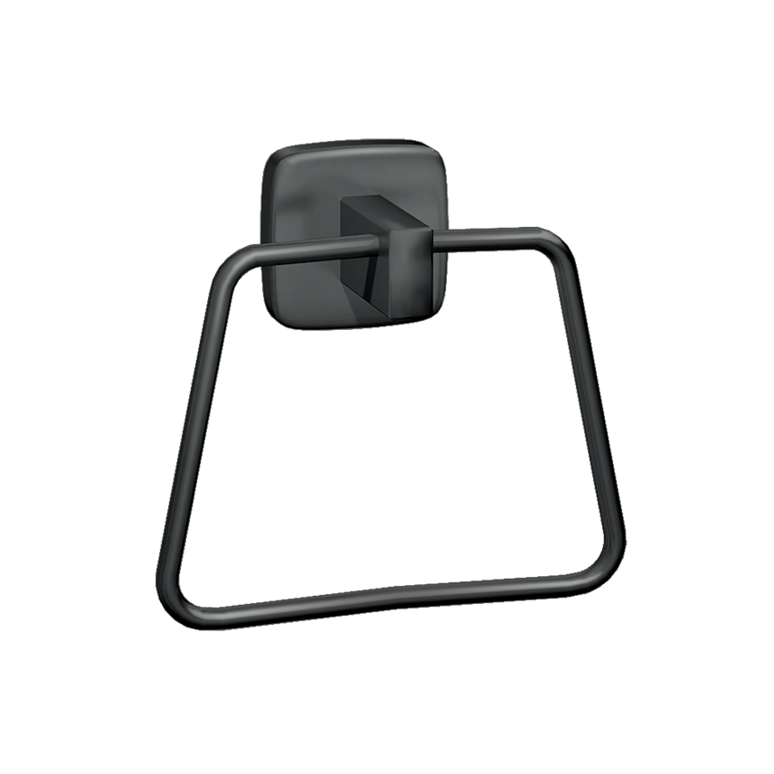 asi-7385-41-matte-black-towel-ring-surface-mounted