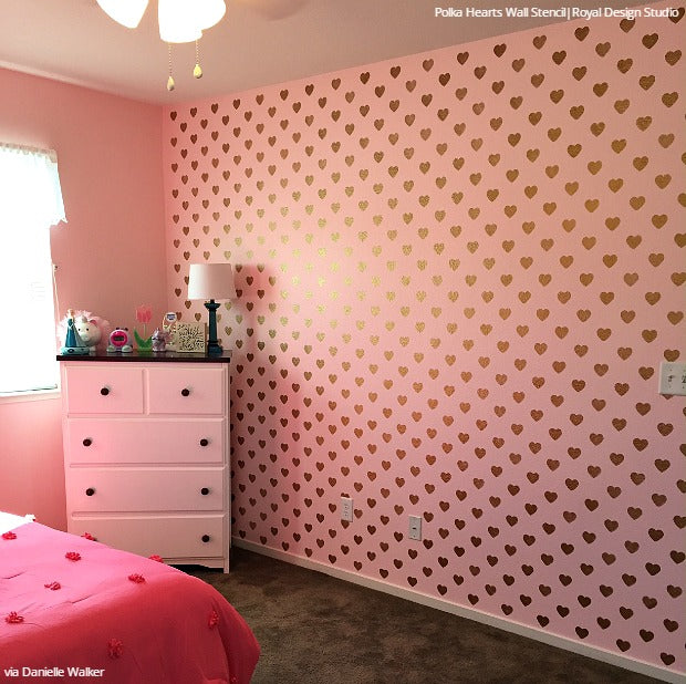 Fresh Start with DIY Decor Projects: 22 Nursery Makeovers with Wall Stencils - Royal Design Studio