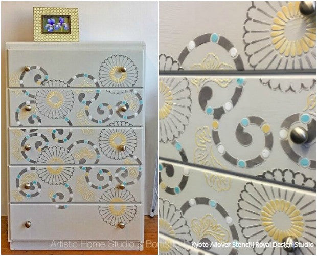 The Best Stencil Ideas from Instagram for Insta-Inspiration - 25 DIY Decorating Ideas using Paint for Your Home