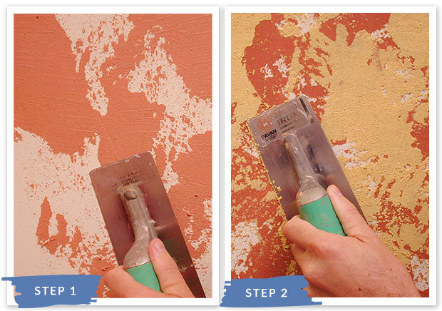 Royal Recipe from Royal Design Studio: How to Stencil Tutorial - Old World Italian and Pompeii Plaster Wall Finish with Wall Stencils