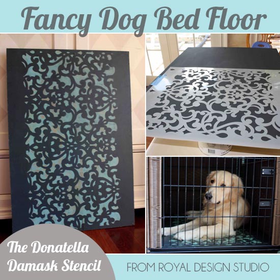 Pattern and Stencil Inspiration for Creating Chic Places and Spaces for Pets