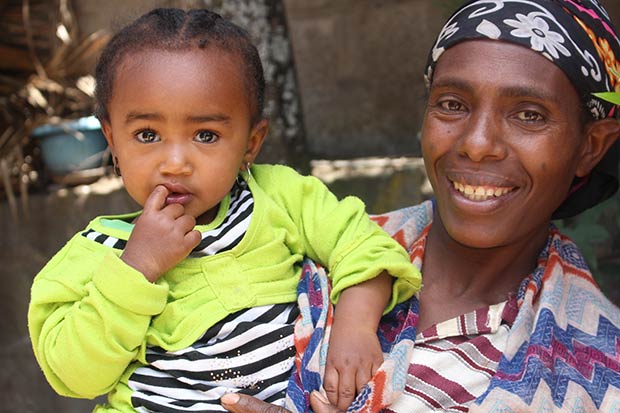 Ethiopian women helped by the sale of Raven + Lily Stencil Collection from Royal Design Studio Stencils