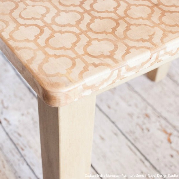 13 Easy DIY Ideas with Moroccan Furniture Stencils from Royal Design Studio