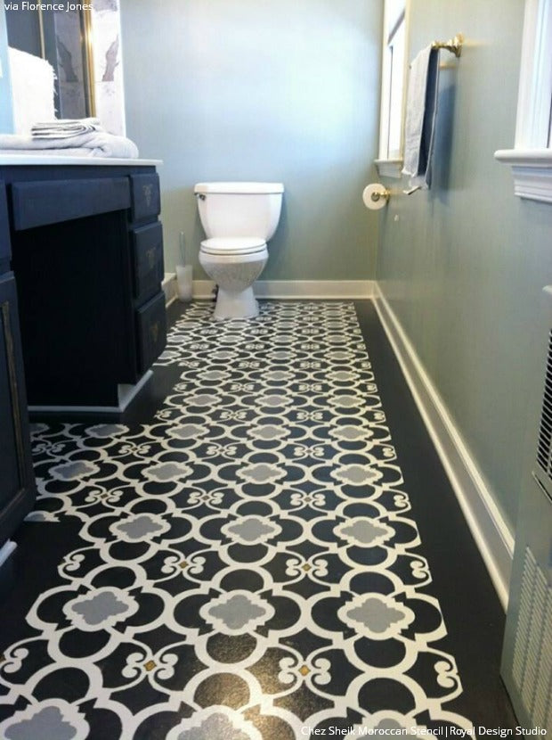 10-stenciled-floor-makeovers-diy-decor-ideas-using-floor-stencils