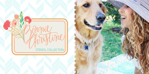 New Stencil Colllection: Bonnie Christine for Royal Design Studio Stencils