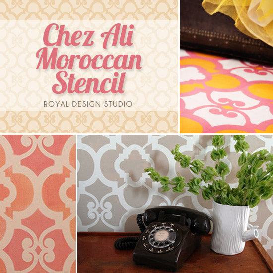 Moroccan stencil ideas for stylish home decor