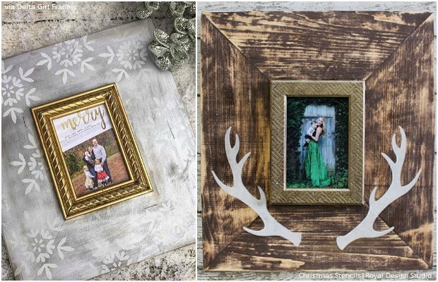 Trendy Paint Projects and Stencil Ideas to Do with DIY Picture Frames - Royal Design Studio