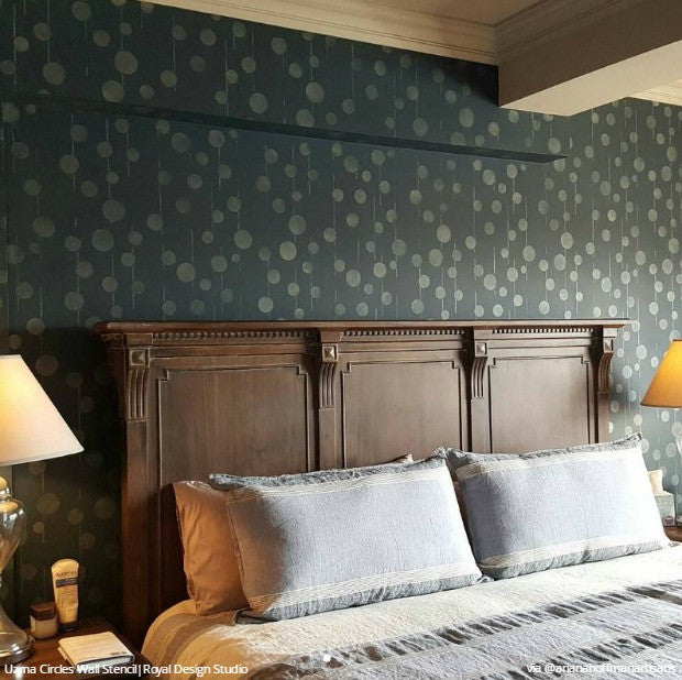 Bedroom Wall Stencil Designs to Sleep in Style - DIY Decor Ideas for Painting Wall Designs - Royal Design Studio